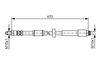 Тормозной шланг BOSCH 1 987 481 004 (BH896)