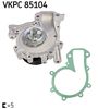 SKF Water Pump, engine cooling VKPC 85104