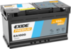 autobaterie 12V / 100Ah, 353x175x190 EA1000