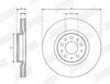 Гальмівний диск JURID 563719JC (563719)