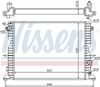 Nissens 64311A Radiator, engine cooling