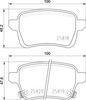 BREMBO Brake Pad Set, disc brake P 23 190
