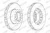 Brzdový kotouč FCR319A