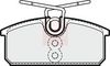 APEC Brake Pad Set, disc brake PAD1911