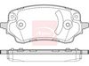 APEC Brake Pad Set, disc brake PAD2328