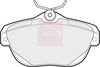 APEC Brake Pad Set, disc brake PAD1594