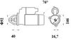 MAHLE Starter 24 V / 6,7 kW - MS 464