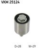 SKF Deflection Pulley/Guide Pulley, timing belt VKM 25124