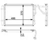 Mahle Condenser, air conditioning AC 59 000P