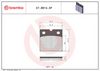 BREMBO Brake Pad Set, disc brake 07BB14SP