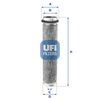 Повітряний фільтр UFI 27.165.00