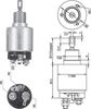 Тяговое реле, стартер MAGNETI MARELLI 940113050344 (AME0344)
