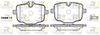 Комплект тормозных колодок, дисковый тормоз ROADHOUSE 21433.00 (PSX2143300, 24703, 24704, D1469-8669)