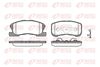 Комплект тормозных колодок, дисковый тормоз REMSA 0720.02 (PCA072002, 23497, 23498)