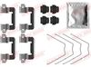 Комплектующие, колодки дискового тормоза QUICK BRAKE 109-0064