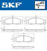 SKF Brake Pad Set, disc brake VKBP 80905 A