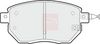 APEC Brake Pad Set, disc brake PAD1364
