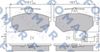 Комплект тормозных колодок, дисковый тормоз FOMAR Friction FO 689281 (23393, 21945)