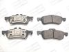 Комплект тормозных колодок, дисковый тормоз CHAMPION 573056CH