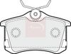 APEC Brake Pad Set, disc brake PAD1249