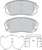 комплект спирачно феродо, дискови спирачки