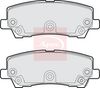 APEC Brake Pad Set, disc brake PAD2282