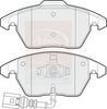 APEC Brake Pad Set, disc brake PAD1313B