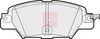 APEC Brake Pad Set, disc brake PAD2172