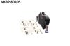 SKF Brake Pad Set, disc brake VKBP 80105