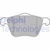 Набір гальмівних колодок, дисковий гальмо DELPHI LP1787 (23590, 23591, D979-7882)