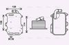 масляный радиатор, двигательное масло AVA QUALITY COOLING AI3405