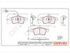 Комплект тормозных колодок, дисковый тормоз Dr!ve+ DP1010.10.0862