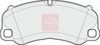 APEC Brake Pad Set, disc brake PAD2018