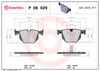 BREMBO Brake Pad Set, disc brake P 06 029