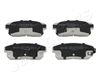 Комплект тормозных колодок, дисковый тормоз JAPANPARTS PP-304AF