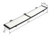 Bosch Cabin Air Filter 1 987 432 124 (1987432124)