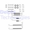 Комплектуючі, гальмівна колодка DELPHI LY1047