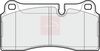 APEC Brake Pad Set, disc brake PAD2040