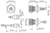 Лампа розжарювання, фара далекого світла BOSCH 1 987 301 700 (H4, 12 V H4 ECO LED)