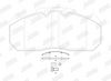 Sada brzdových destiček, kotoučová brzda 2913109560