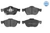 Meyle Brake Pad Set, disc brake 025 239 9617/W