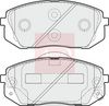 APEC Brake Pad Set, disc brake PAD1617