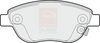 APEC Brake Pad Set, disc brake PAD1533B