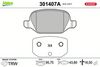 Sada brzdových destiček, kotoučová brzda 301407A