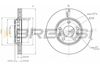 Тормозной диск BREMSI CD7728V (DBB728V)