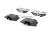 комплект спирачно феродо, дискови спирачки