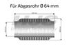 Flexrohr, Abgasanlage