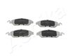 Комплект тормозных колодок, дисковый тормоз ASHIKA 50-05-513