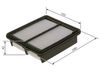 BOSCH Air Filter F 026 400 224