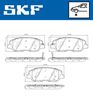 комплект спирачно феродо, дискови спирачки